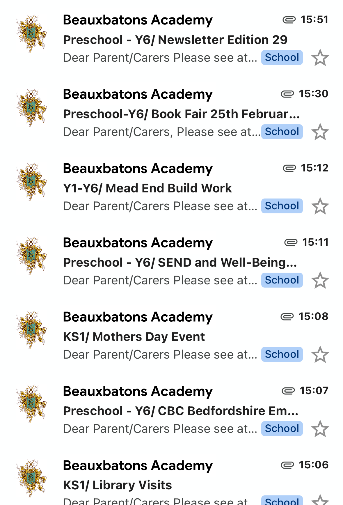Remi app screenshot showing email summaries